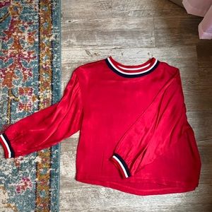 SAM & LAVI size small red top